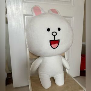 Line friends Cony bunny large plush toy